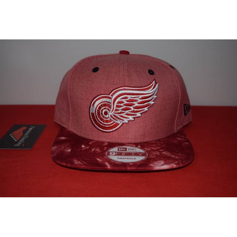 NHL New Era Detroit Red Wings Red Dye Design Lid Snapback 9Fifty