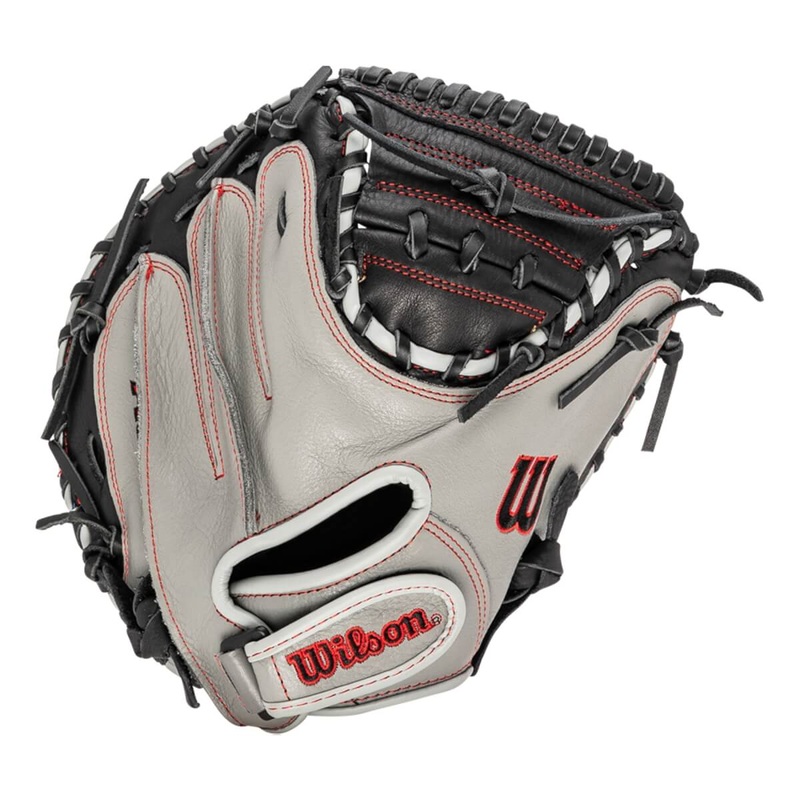 Wilson A500 32″ Youth Baseball Catcher’s Mitt – WBW10090732 (RHT)