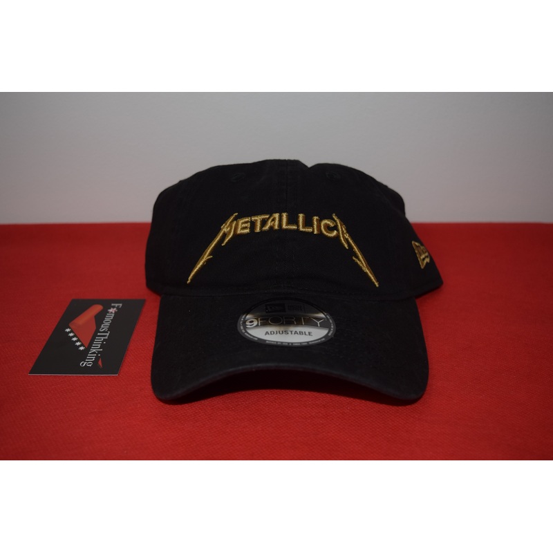Metallica X New Era Band Script Strapback 9Forty