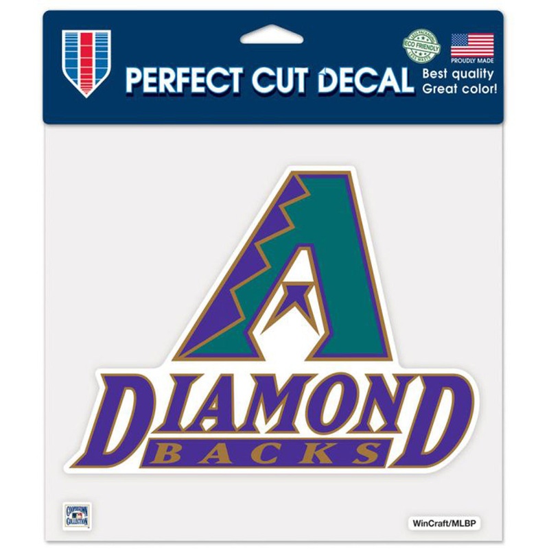 MLB Arizona Diamondbacks WinCraft 8″ x 8″ Throwback Road Decal