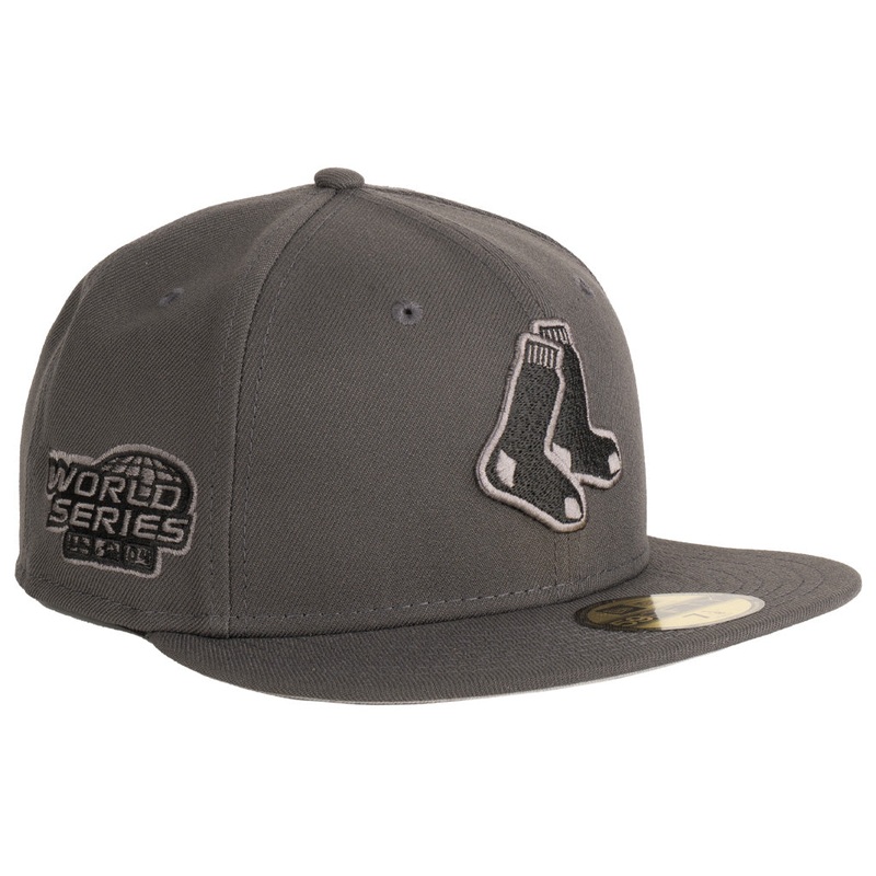 MLB Boston Red Sox New Era Tonal Graphite 59FIFTY Fitted Hat – Graphite