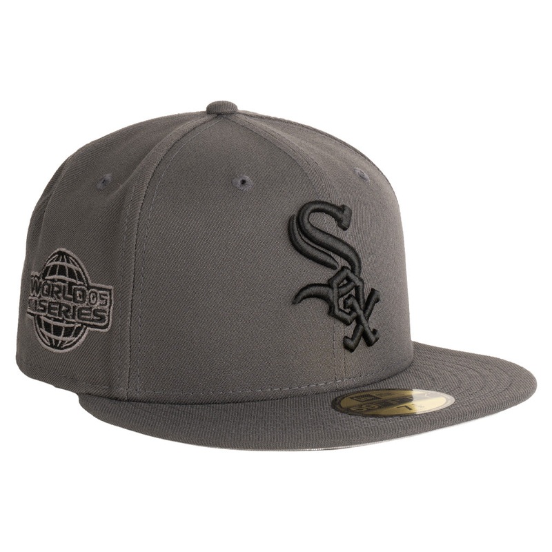 MLB Chicago White Sox New Era Tonal Graphite 59FIFTY Fitted Hat – Graphite