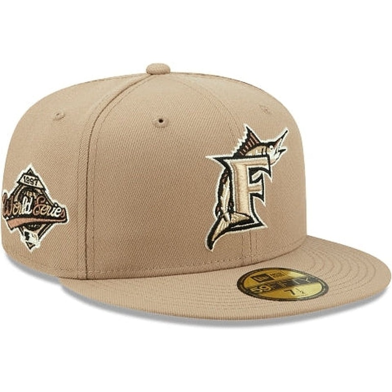 New Era Florida Marlins Leopard 2022 59FIFTY Fitted Hat