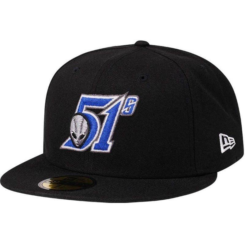 New Era Las Vegas 51s Black/Blue 59FIFTY Fitted Cap