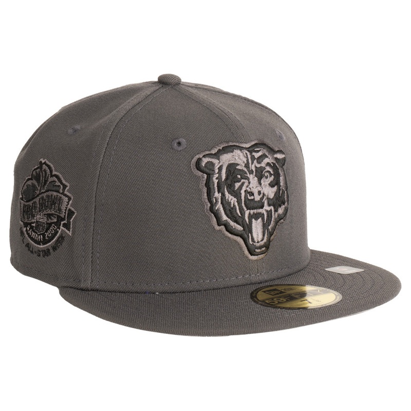 NFL Chicago Bears New Era Tonal Graphite 59FIFTY Fitted Hat – Graphite