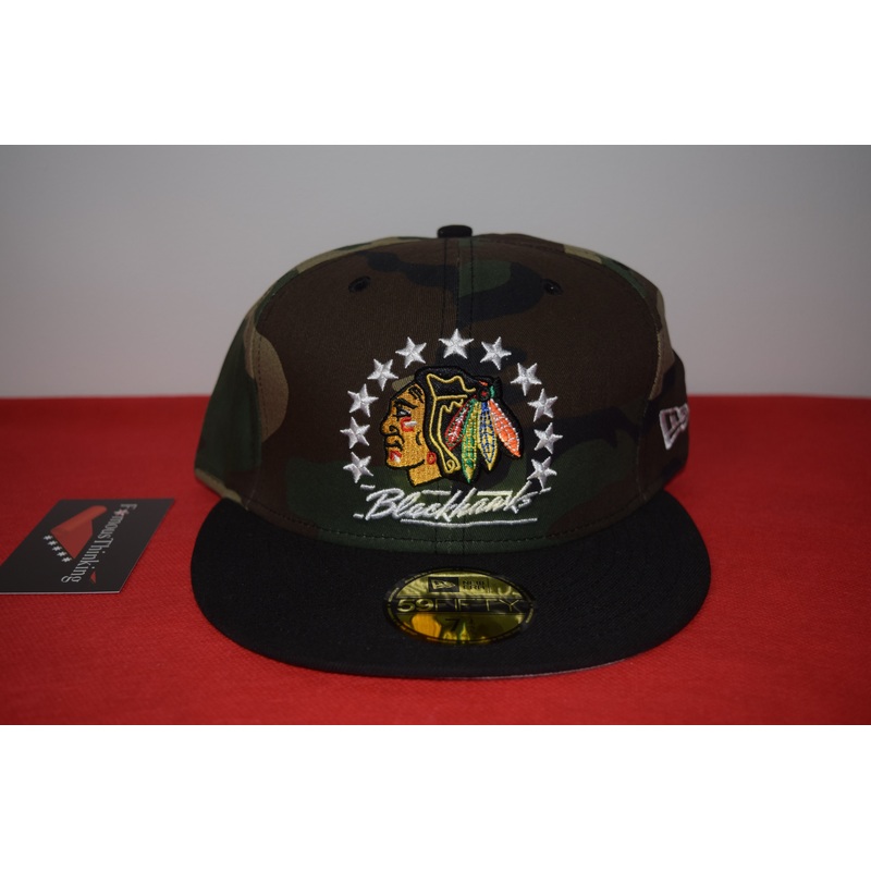 NHL New Era Chicago Blackhawks Camo Fitted 59Fifty