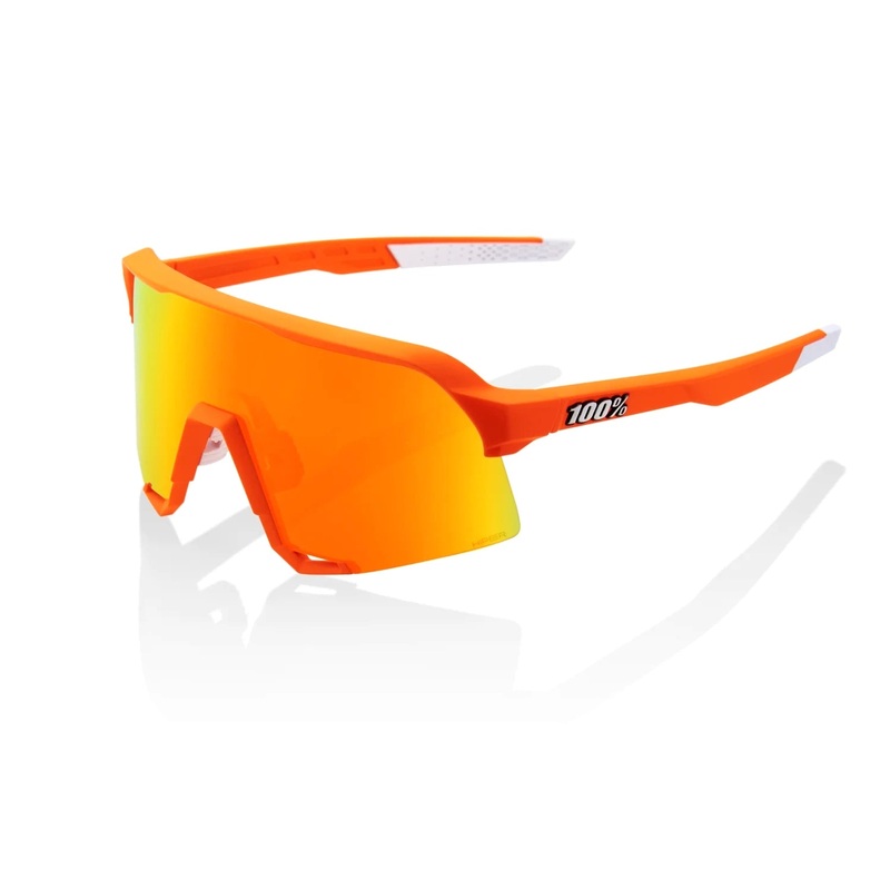 100% S3 Soft Tact Neon Orange HiPER Red Multilayer Mirror Lens 60005-00008