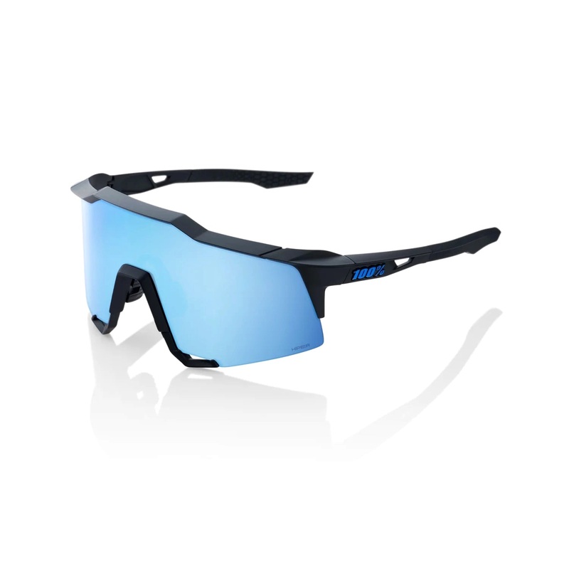 100% SPEEDCRAFT Matte Black HiPER Blue Multilayer Mirror Lens 60007-00004