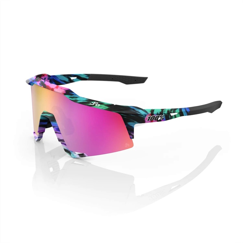 100% SPEEDCRAFT Peter Sagan LE Soft Tact Tie Dye Purple Multilayer Mirror Lens 60007-00020