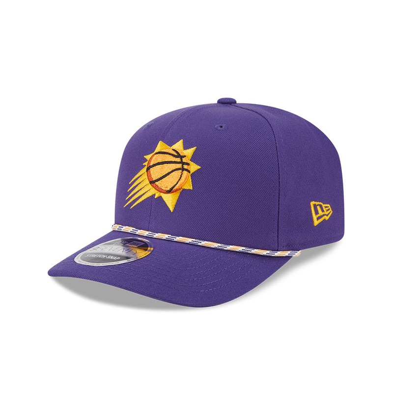 NBA Phoenix Suns New Era Multicolor Rope 9SEVENTY Stretch-Snapback Hat – Purple