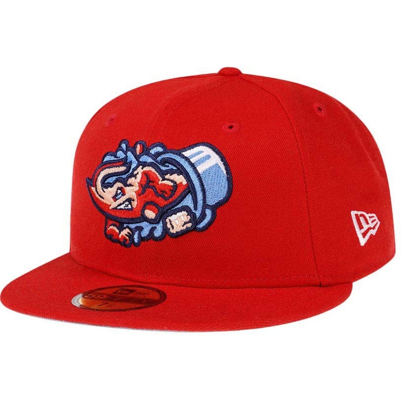 New Era Jacksonville Jumbo Shrimp Red 59FIFTY Fitted Cap