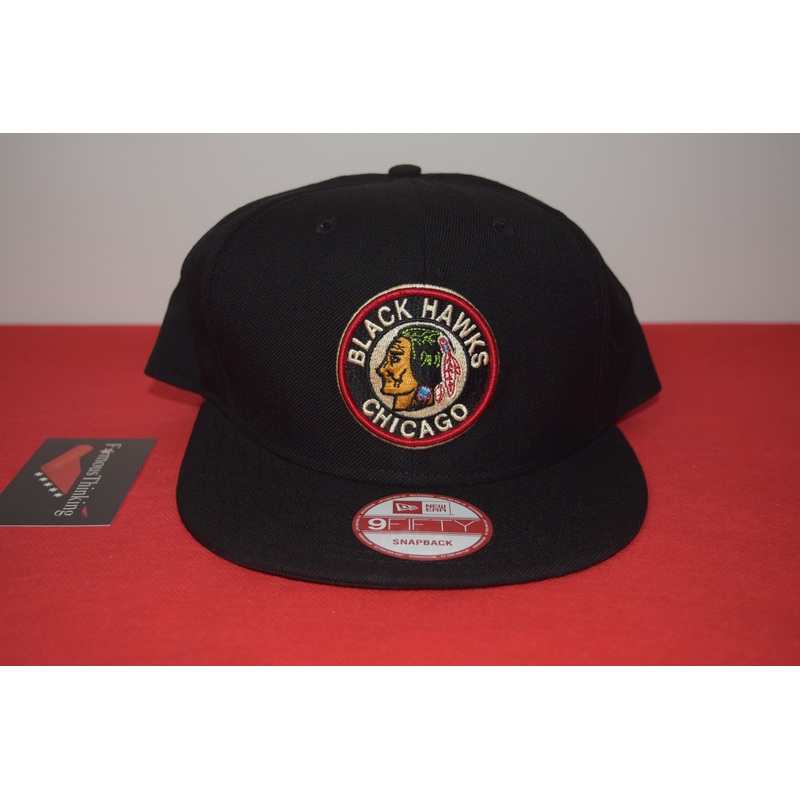 NHL New Era Chicago Blackhawks Throwback Snapback 9Fifty