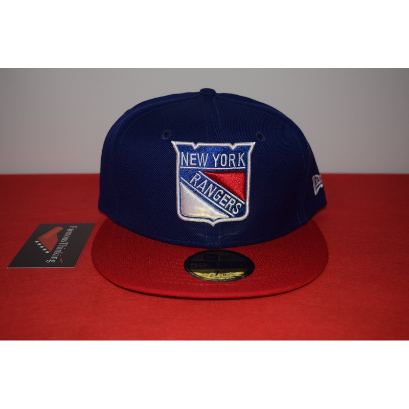 NHL New Era New York Rangers with NHL Crest Fitted 59FIfty