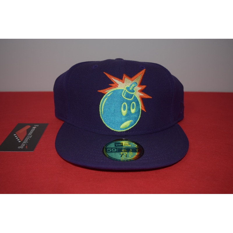 The Hundreds X New Era Purple Multi Color Adam Bomb Fitted 59Fifty