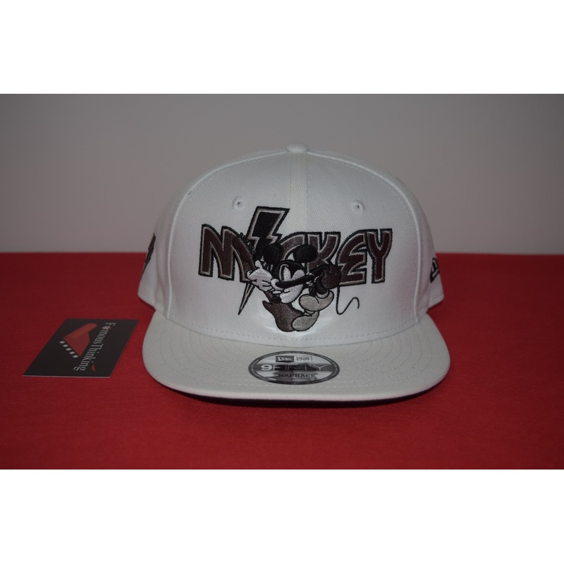 Disney X New Era Rockstar Mickey Mouse White Snapback 9Fifty