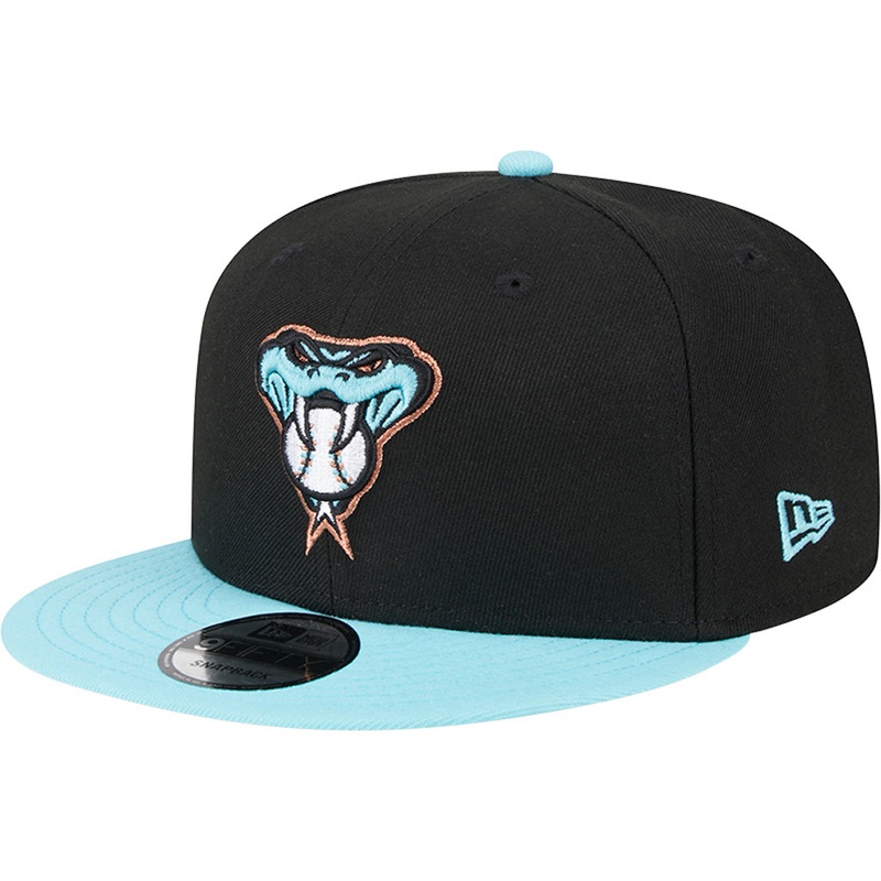 MLB Arizona Diamondbacks New Era 2025 Batting Practice 9FIFTY Snapback Hat – Black