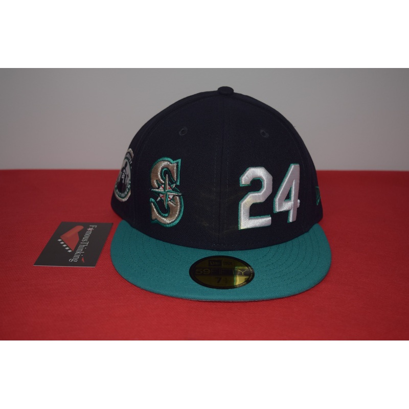 MLB New Era Seattle Mariners Ken Griffey Jr. Number Retirement Fitted 59Fifty SAMPLE