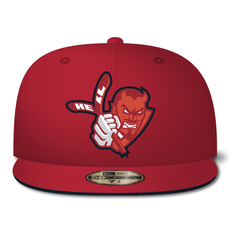 New Era H. E. Double Hockey Sticks 59FIFTY Fitted Hat