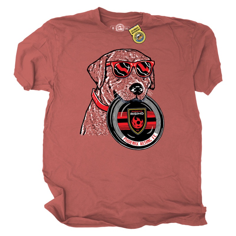 Phoenix Rising The Duck Company Fetch T-Shirt – Red