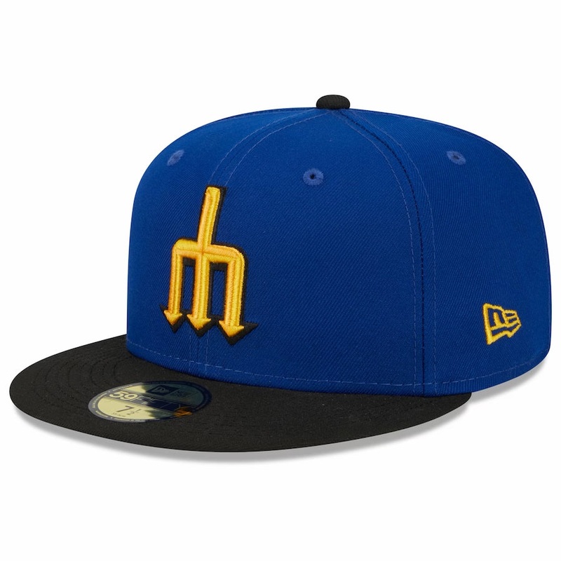 Seattle Mariners New Era Royal / Black 2023 City Connect 59FIFTY Fitted Hat