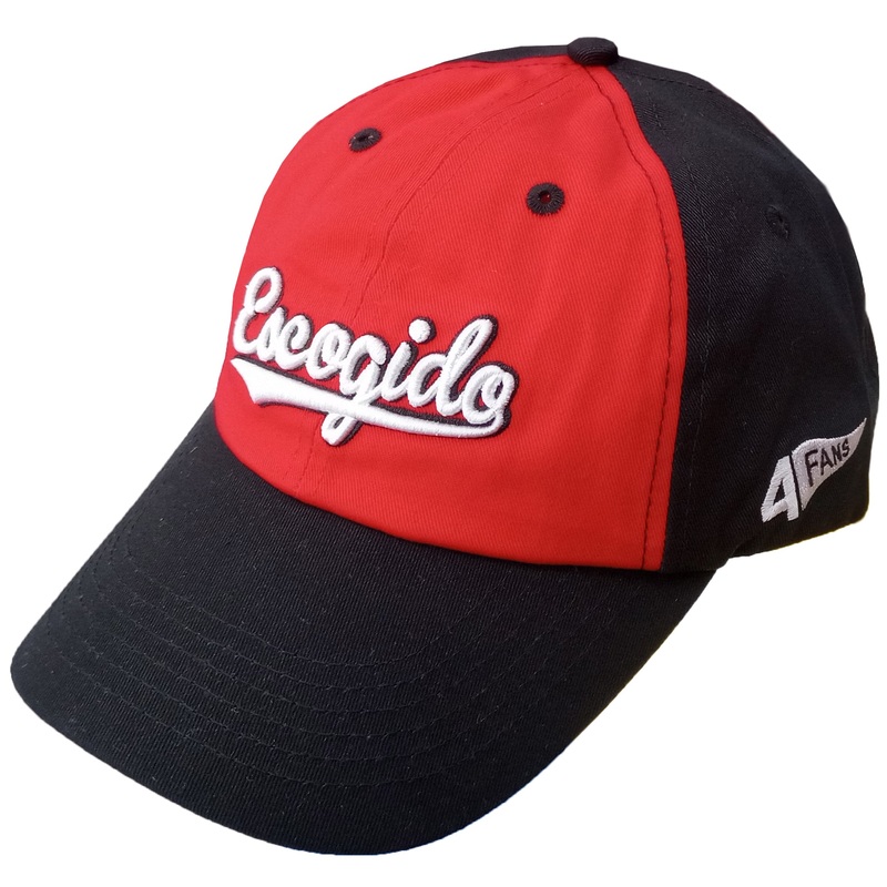 2024 – 2025 Escogido 4Fans Adjustable Hat – Black-Red