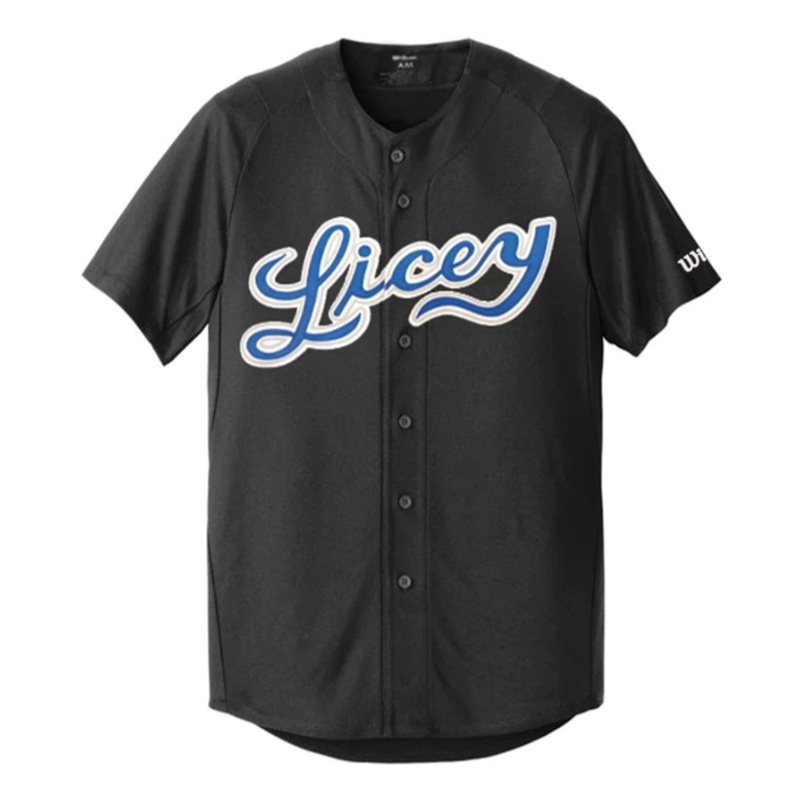 2024 Tigres del Licey Authentic Wilson Jersey – Black