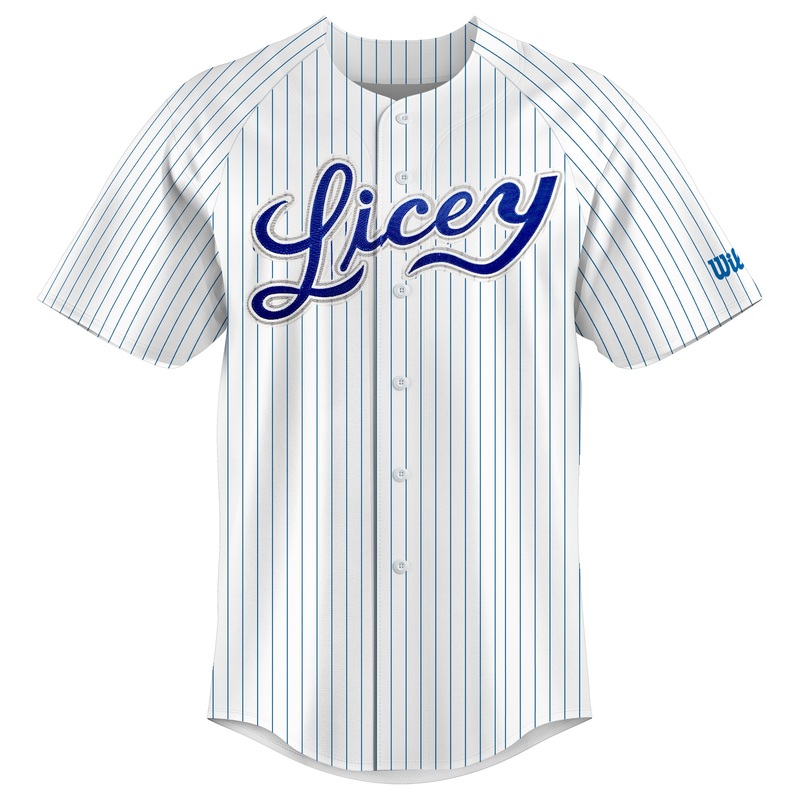 2024 Wilson Licey OFFICIAL Jersey – White-Striped