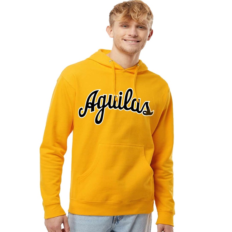 Aguilas Cibaeas Hooded Sweatshirt – Yellow / Gold