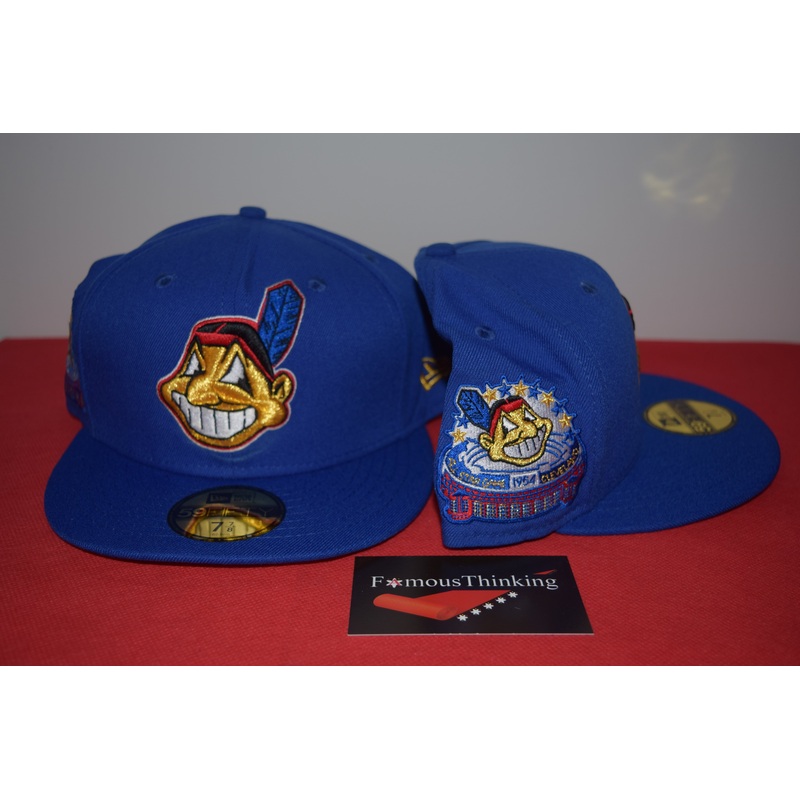 MLB New Era Cleveland Indians Chief Wahoo 1954 All Star Game Fitted 59Fifty