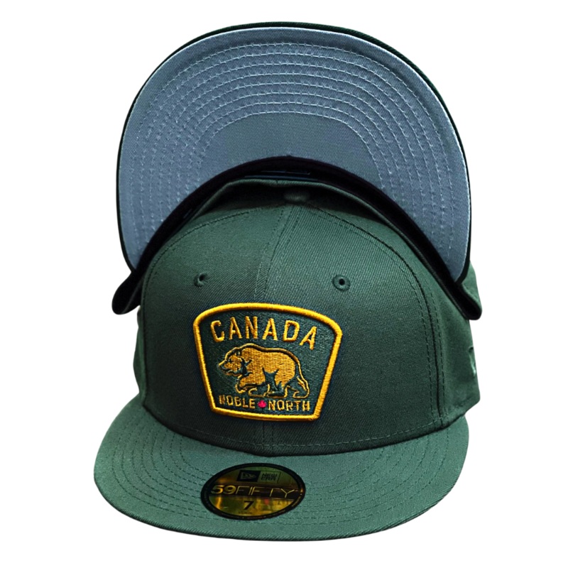 New Era Canadian Bear Alpine Green 59FIFTY Fitted Hat