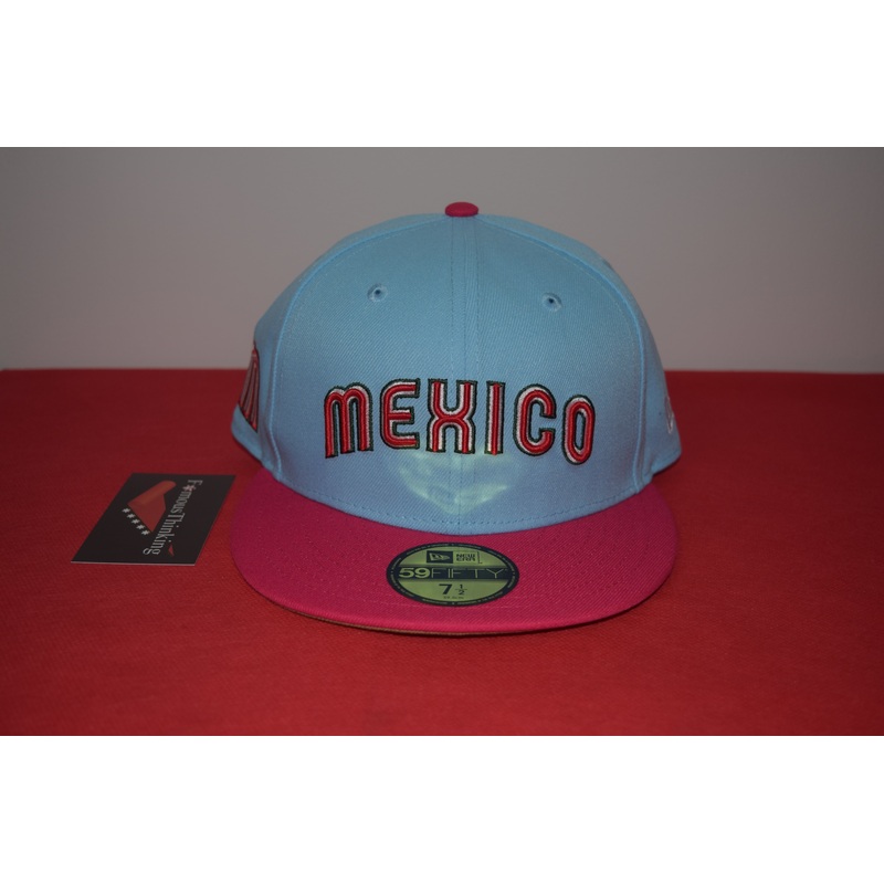 New Era Mexico Script WBC Fitted 59Fifty