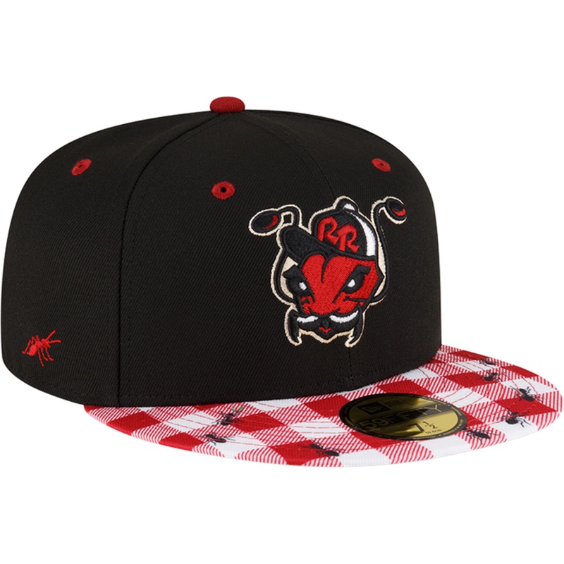 New Era Round Rock Express Fire Ant Picnic Blanket 59FIFTY Fitted Cap