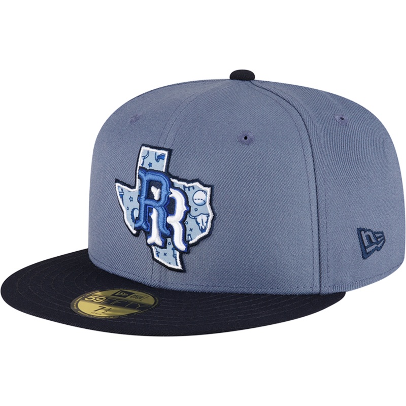 New Era Round Rock Express Rock Louis 59FIFTY Fitted Cap