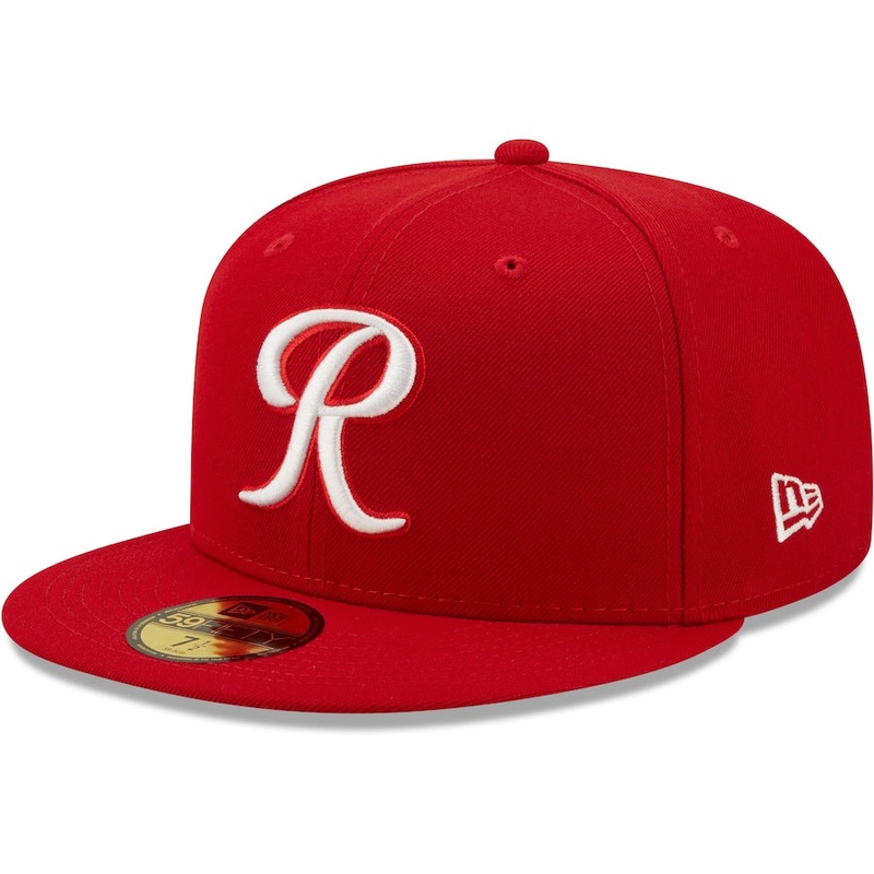 New Era Tacoma Rainiers Red Authentic Collection 59FIFTY Fitted Hat