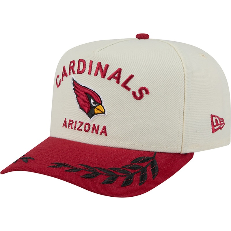 NFL Arizona Cardinals New Era 2025 Draft 9FIFTY A-Frame Hat – Chrome