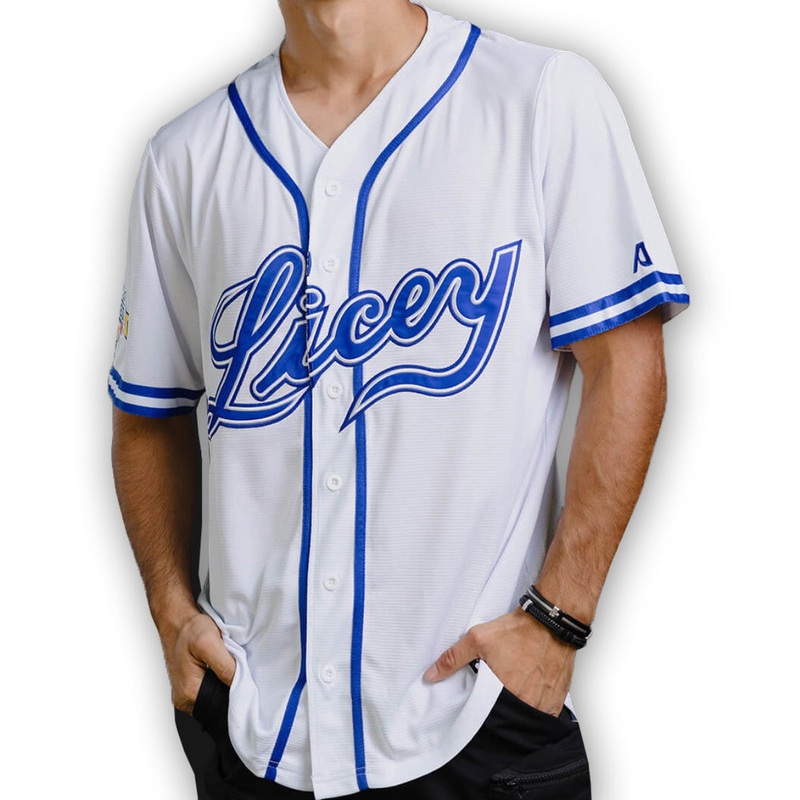 2023 Titanes del Caribe OFFICIAL Licey Jersey  – White