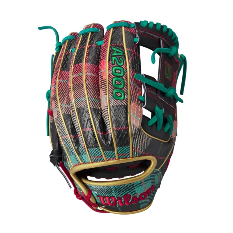 2024 Christmas Plaid Wilson A2000 1786SS 11.5 Infield Baseball Glove