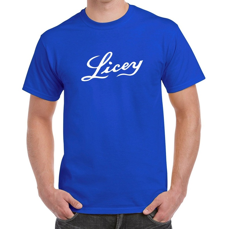 Dominican Baseball Team  Tigres del Licey Royal Blue White Letters Youth T-shirt