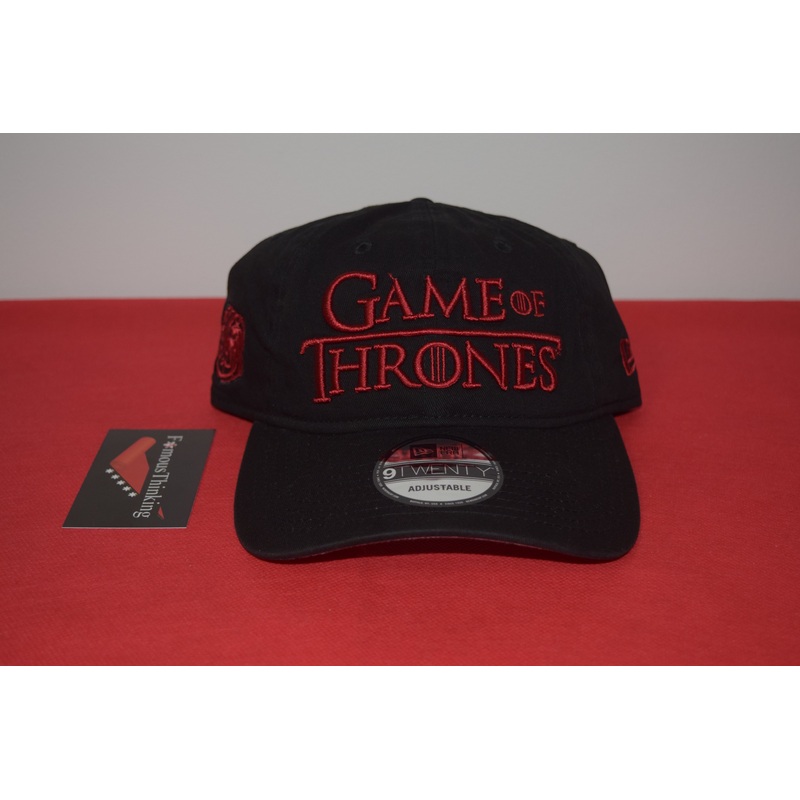 GOT X New Era Game of Thrones Script Strapback 9Twenty