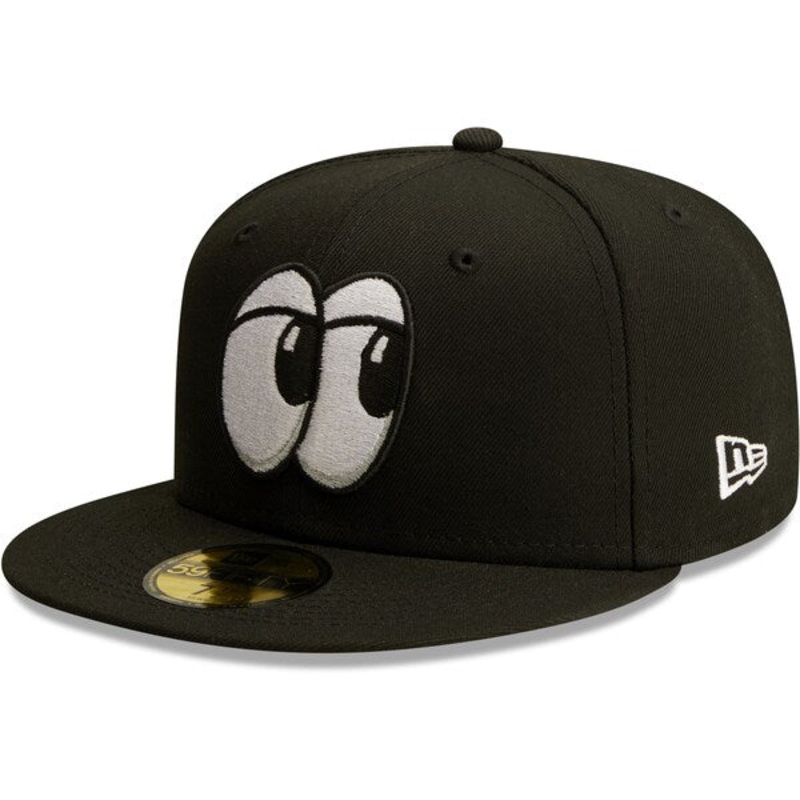 New Era Chattanooga Lookouts Black Alternate Authentic Collection 59FIFTY Fitted Hat