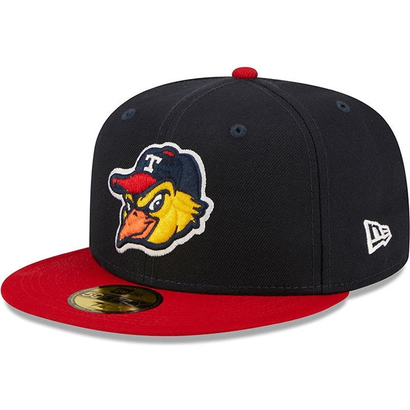 New Era Toledo Mud Hens Navy/Red 2022 59FIFTY Fitted Hat