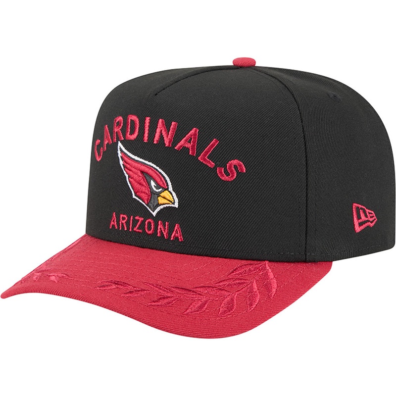 NFL Arizona Cardinals New Era 2025 Draft 9FIFTY A-Frame Hat – Black