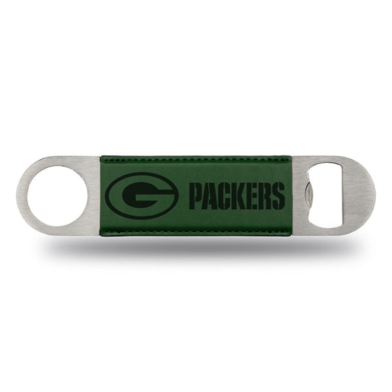 NFL Green Bay Packers Rico Engraved Bar Opener – Green