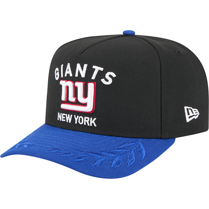 NFL New York Giants New Era 2025 Draft 9FIFTY A-Frame Hat – Black