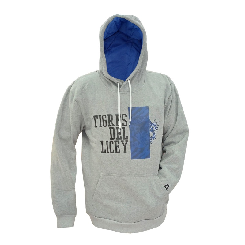 OFFICIAL – Arrieta Tigres del Licey Cotton Hoodie – Gray