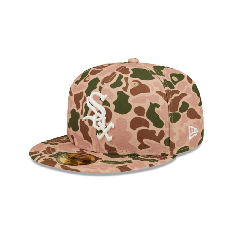 Chicago White Sox Duck Camo Hat – Camo / Cream