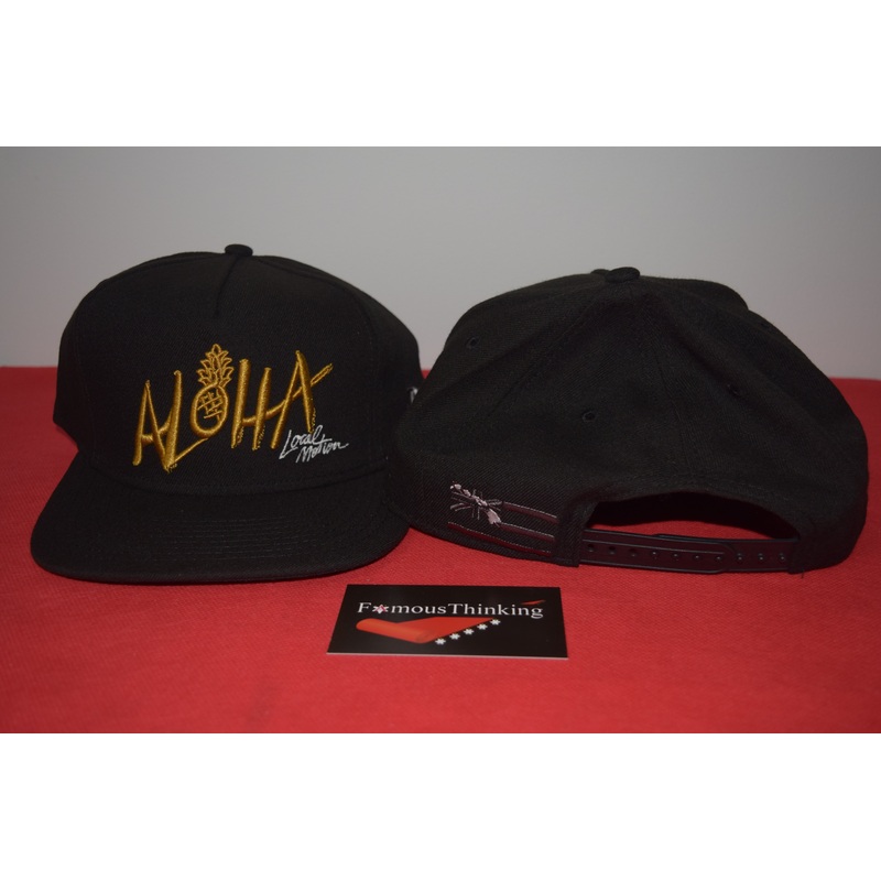 Local Motion X New Era Aloha Black Snapback 9Fifty
