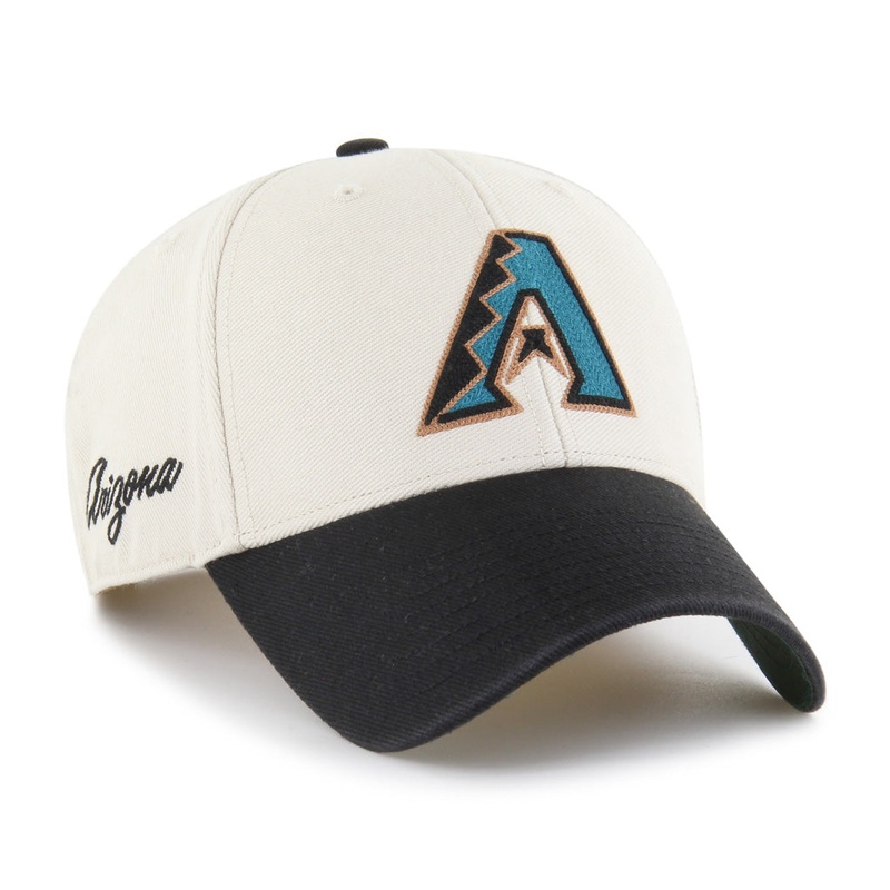 MLB Arizona Diamondbacks ’47 Farfield Snapback MVP Hat – Sand
