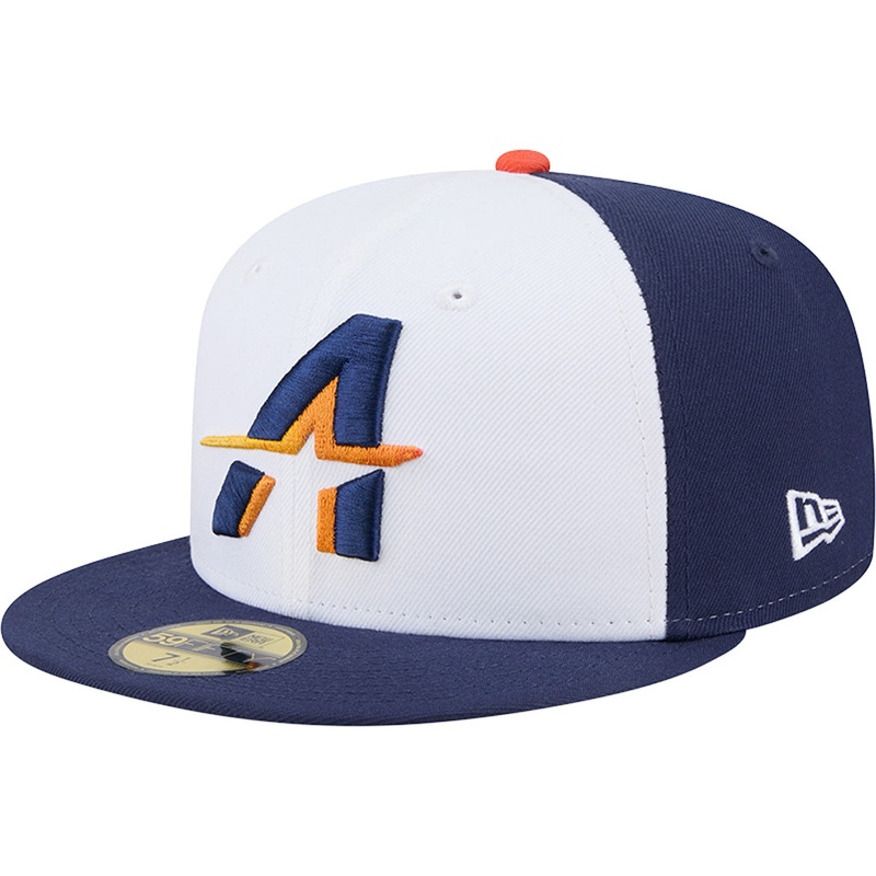 MLB Houston Astros New Era 2025 City Connect Authentic Collection 59FIFTY Fitted Hat – White