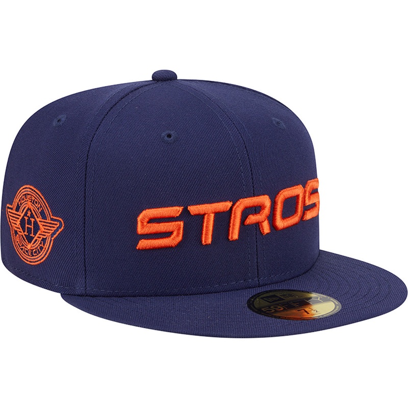 MLB Houston Astros New Era 2025 City Connect Fan Pack 59FIFTY Fitted Hat – Navy